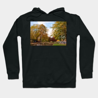 Autumn Trees Bourton on the Water Cotswolds Hoodie